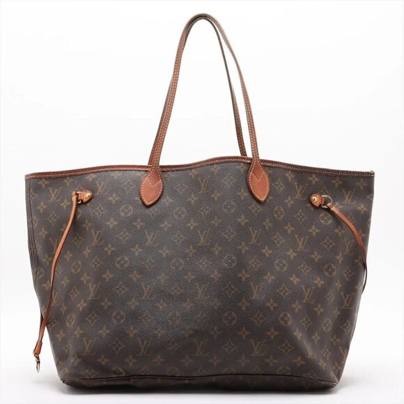 Louis Vuitton Handbags - Louis Vuitton Monogram Neverfull GM M40157 Leather Tote Bag Shoulder Commuter